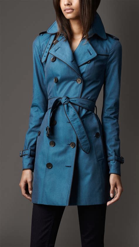 pale blue burberry|burberry blue raincoat.